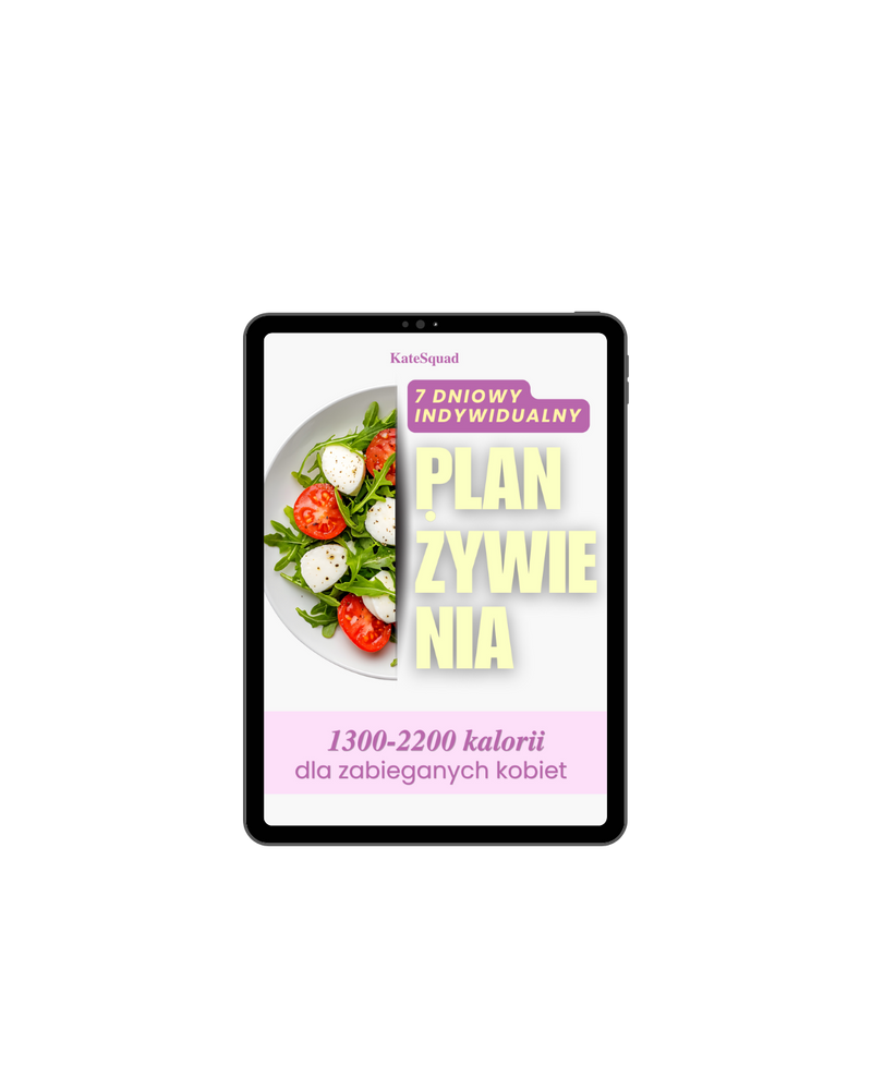Indywidualny jadłospis na 7 dni (w aplikacji i PDF)