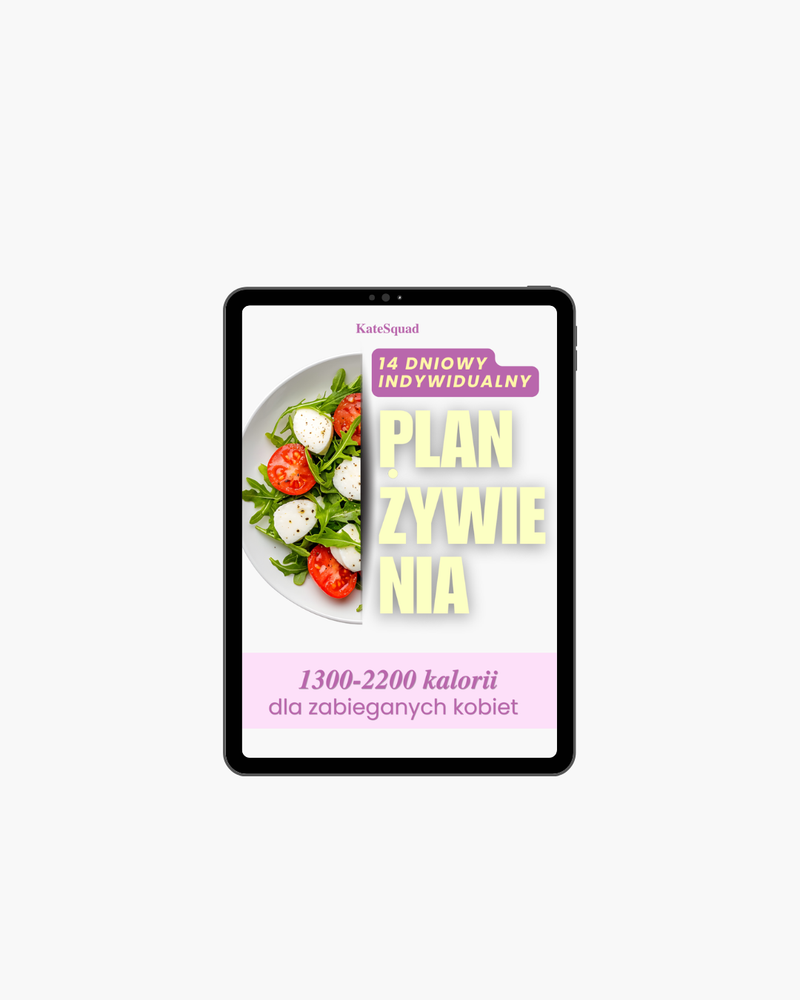 Indywidualny jadłospis na 14 dni (w aplikacji i PDF)